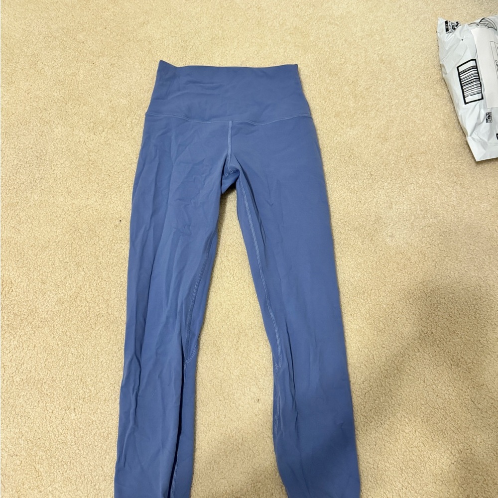 Lululemon 23 inch Blue Align Leggings